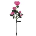 thumbnail image 5 of Sunjoy Tech Garden Lights Rose Flower Shape Vibrant Energy Saving Swing Vivid Landscape Decorating LED Solar Outside Garden Lawn Light for Home Use, 5 of 8