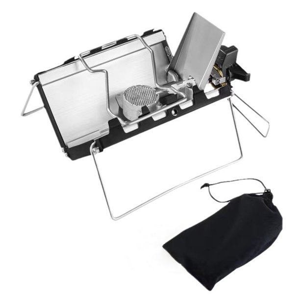 Estufa plegable para acampar de 3500W, quemadores de casete ligeros para senderismo y viajes Estufa de casete plegable