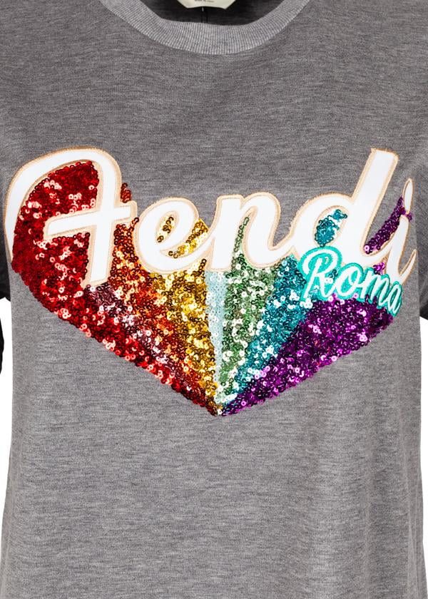 fendi rainbow shirt