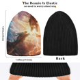 thumbnail image 6 of joogoo Dragon with Fire Beanie Hats Men Women Cuffed Skull Cap Winter Warm Knit Thick Beanies, 6 of 7