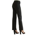 thumbnail image 5 of Women's Classic Solid Straight Leg Jeggings, Black, S, 5 of 5
