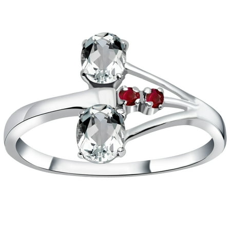 1.14 Ctw Lab Created Oval Cut White Cubic Zirconia Rings, April Birthstone Prong 925 Sterling Silver Rings, Best Gift For (The Best Lab Created Diamonds)