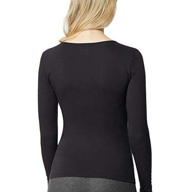 32 Degrees Womens Long Sleeves drop-shoulder Fleece Top $46 TINI {&}