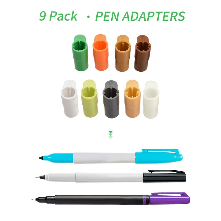 3/6PCS Pen Adapter Holder Cutting Machine Pencil Case Cricut Tool  Compatible with Cricut Explore Air 3/Air 2/Air/Maker/Maker 3 - AliExpress