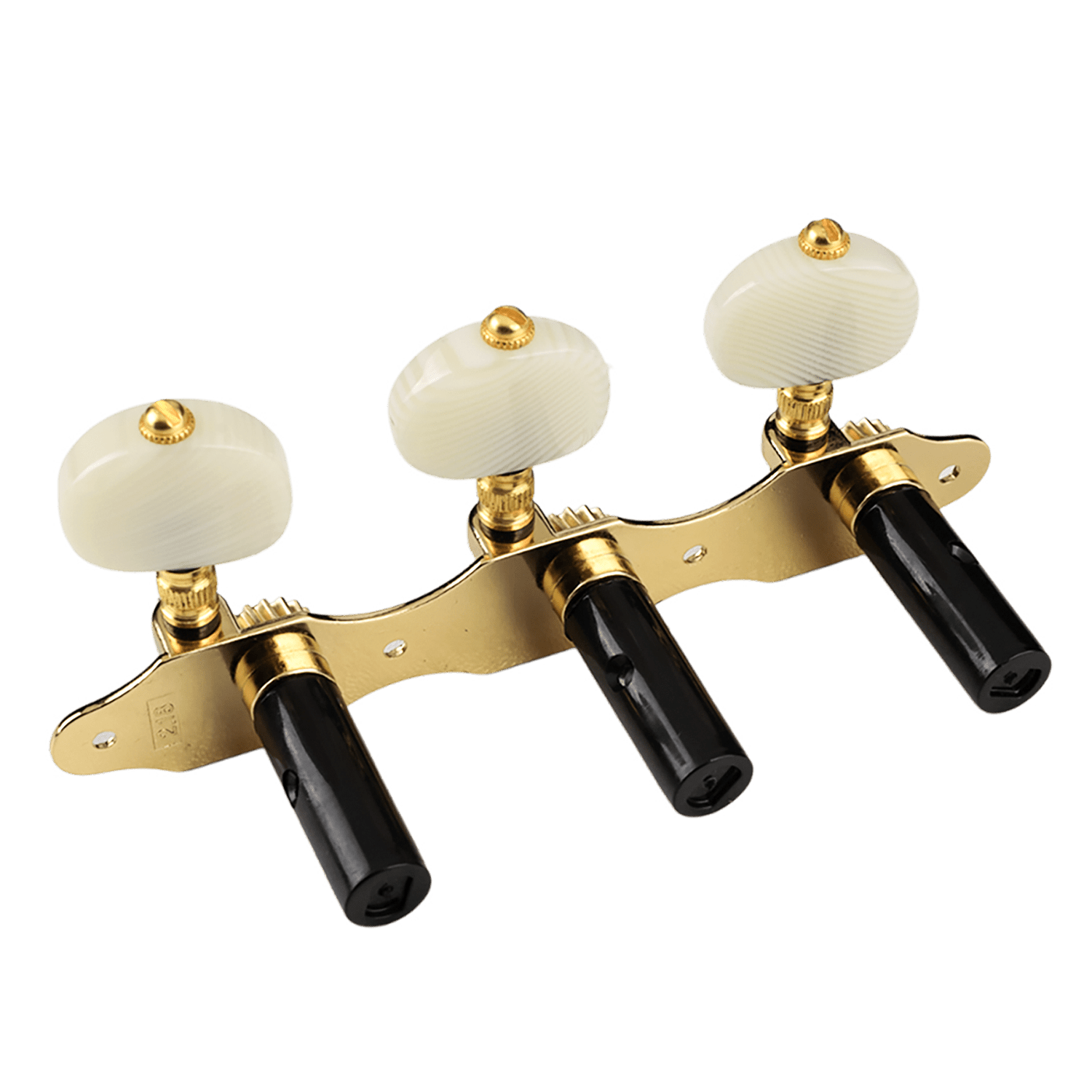 LOOKSEVEN 3Left + 3Right Guitar Tuner Machine 1:18 Gear Ratio for Classical Guitar - Gold