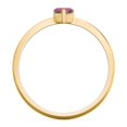 thumbnail image 4 of Heart Birthstone Ring - Ruby (July), 4 of 6