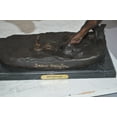 thumbnail image 2 of Nifao Bronco Buster by Remington Bronze Statue on Triple Marble Base – Bronze Statue on Triple Marble Base, Western Art, 21"L x 10"W x 26"H, 2 of 19