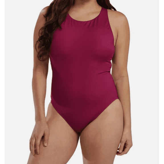 TYR Women's One Piece Swimsuit, Red, S
