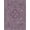 Violet Purple, Pattern 5, variant on ODIKA 2'x3' Washable Doormat Non-Slip, Low Pile Plum Vintage Distressed Scrollwork Pink Mauve Boho Grey Purple Flowing Dynamic for Entryway, Kitchen, Laundry Room
