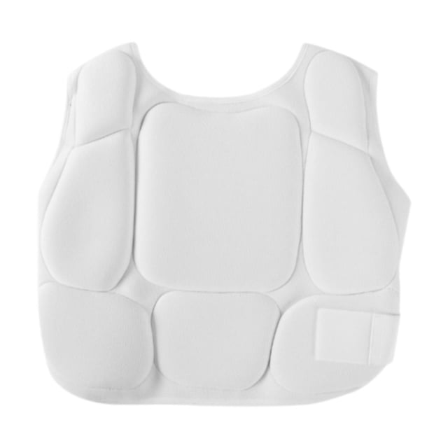jinwen Karate Chest Guard Portable Body Protector for Rugby Sanda Sparring Training XXL
