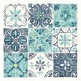 thumbnail image 2 of Marshall, Laura 20x20 White Modern Wood Framed Museum Art Print Titled - Garden Getaway Pattern I, 2 of 4