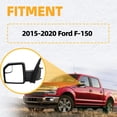 thumbnail image 2 of Espejo retrovisor MITZONE FO1320522 Power del lado del pasajero para Ford F-150, 2 of 7