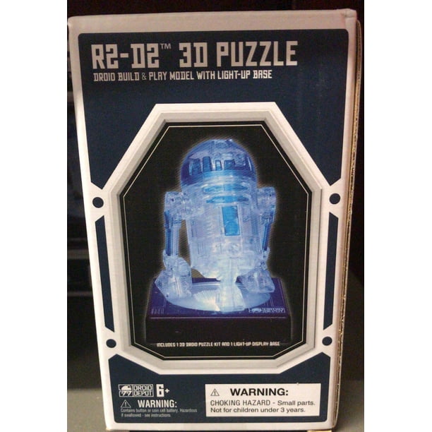 Disney Parks Star Wars R2-D2 3D Puzzle Droid Light Up Base Galaxy Edge Walmart.com