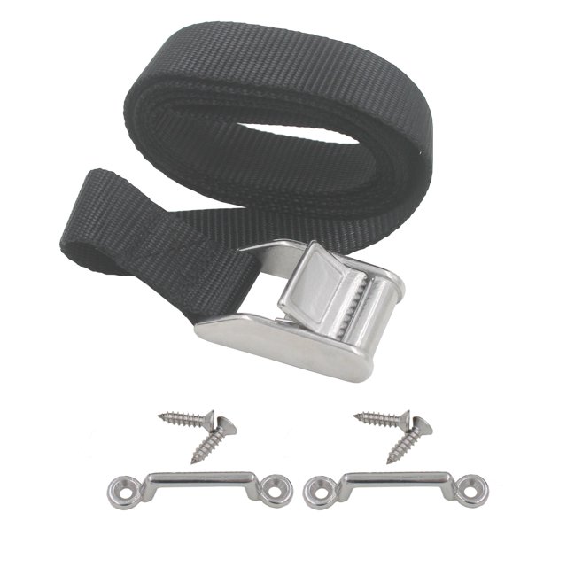 Cargo Strap YYST Correa de depósito de combustible de 183 cm con acero inoxidable