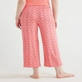 thumbnail image 4 of JUNWELL Women‘s Knit Cropped Sleep Pants  Sizes S to 3X, 4 of 6