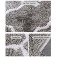 thumbnail image 4 of Bewildely Felpudo de entrada, alfombra de suelo de diseño contratado multicolor, alfombra de cocina antideslizante absorbente de agua, decoración de Decoración del hogar Azul oscuro Bewildely HA067634-01, 4 of 6