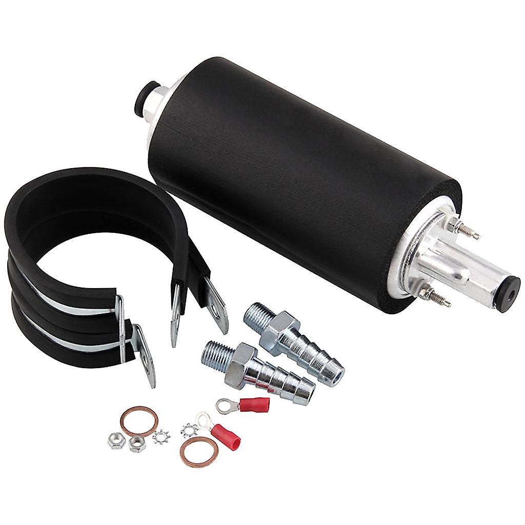 Gsl392 electric external fuel pump with mounting kit for most auto