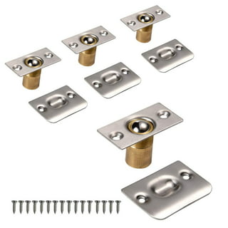 6 Pcs Stainless Steel Door Touch Beads Adjustable Ball Latches Liquor  Cabinet Lock Wine Portable for Closet Catch Catches Interior Doors 
