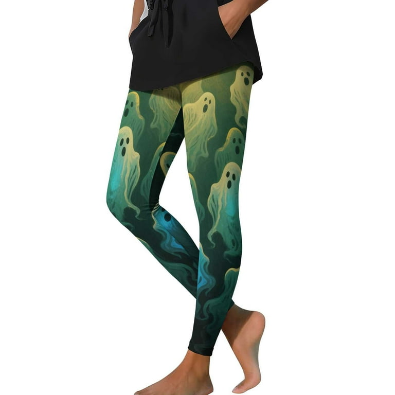 Womens Clothing Halloween Leggings At Walmart Walmart Corgi