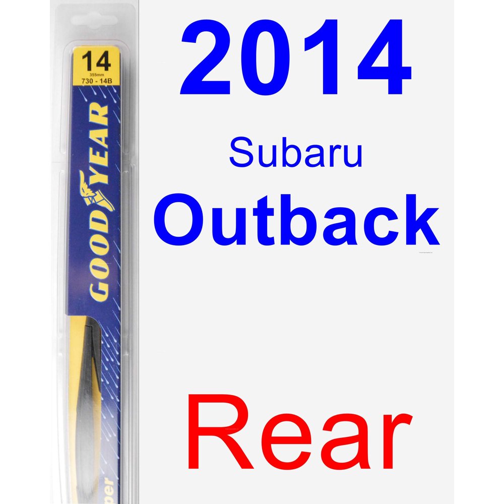 2020 Subaru Outback Wiper Blades
