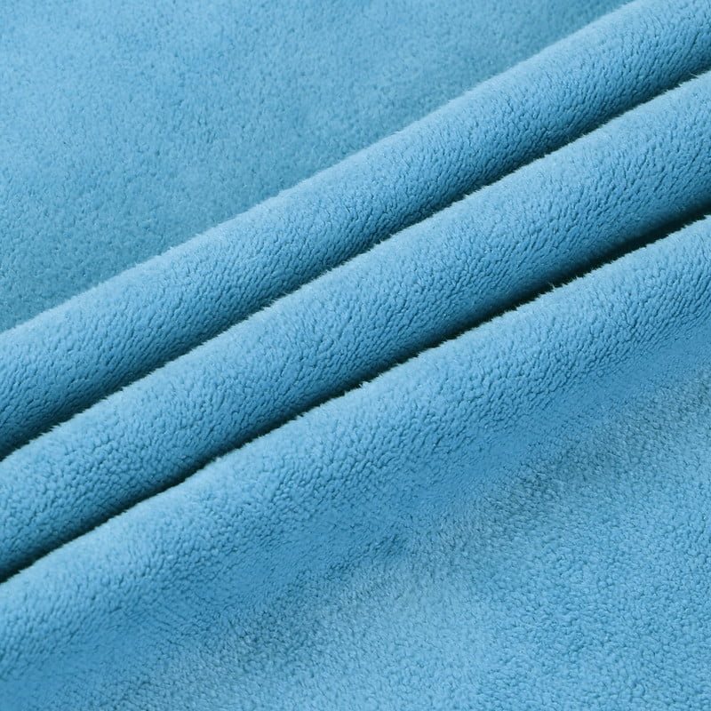 JML Large Bath Towel Set 4 Pack, 30"x60",Dark Blue & Aquamarine, 400GSM, Soft, Absorbent, Microfiber Bath Towel Quick Drying, Lint-free, No Fading