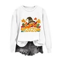 thumbnail image 2 of Byworldtasic Womens Oversized TopsHalloween Sweatshirts Women Thanksgiving Oversized Fall Pumpkin Sweater Long Sleeved Top, 2 of 3
