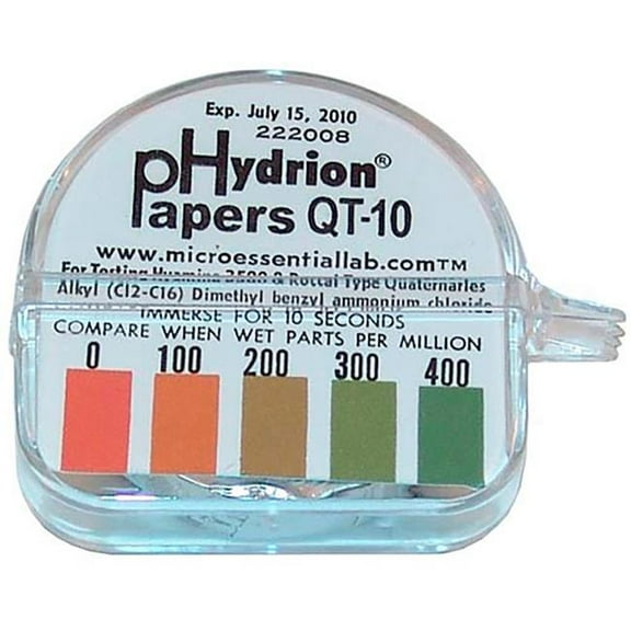 AllPoints B2948755 851285 Paper - Test - QT10 Hydrion