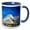 Blue/White, variant on 3drose, Getty Modern Building, 11oz Magic Transforming Mug