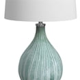thumbnail image 3 of Maklaine Modern / Contemporary Table Lamp in Green Sea Glass, 3 of 6