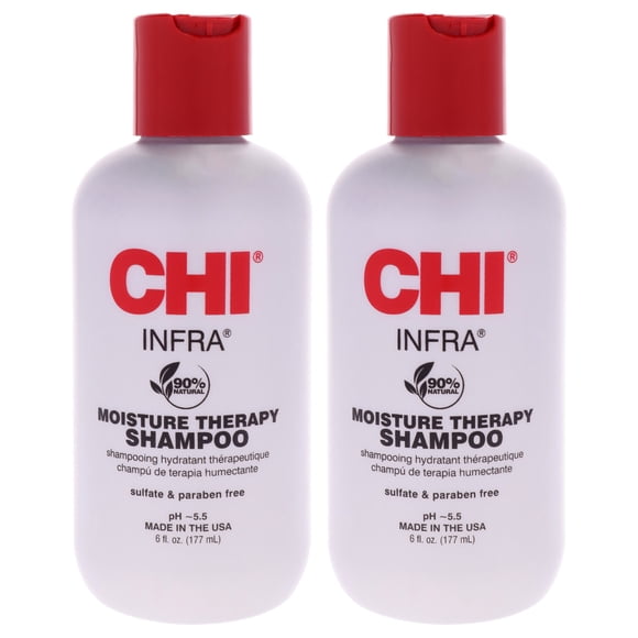 Infra Shampoo by CHI for Unisex - 6 oz Shampoo - Pack of 2