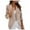 Beige, variant on Dyfzdhu Blazers for Women Plus Size Long Sleeve Formal Suit Jacket With Pockets Work Office Slim Blazer Beige