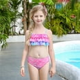 thumbnail image 4 of 5PCS Mermaid Tails for Swimming for Girls Kids Mermaid Swimsuit Costume Princess Bikini Set Bathing Suits High quality, 4 of 5
