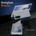 thumbnail image 3 of For Samsung Galaxy Z Fold 5 Case with Screen Protector, Full Body Shockproof Hinge Protective Bumper Rugged Hybrid Luxury Kickstand Phone Case Cover for Samsung Galaxy Z Fold 5, Gray, 3 of 8
