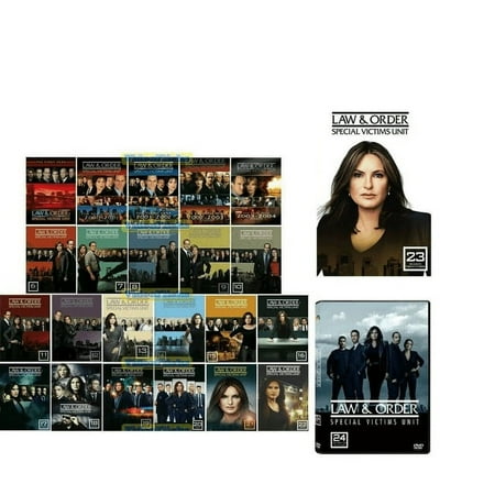 Law & Order SVU Special Victims Unit Complete Series Seasons 1-24 (DVD)