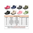 thumbnail image 2 of Fangasis Women's Waterproof Booties Comfort Garden Shoes Lightweight Rain Boots Raining Pull On Work Shoe Camouflage Gray 7.5（M）, 2 of 5