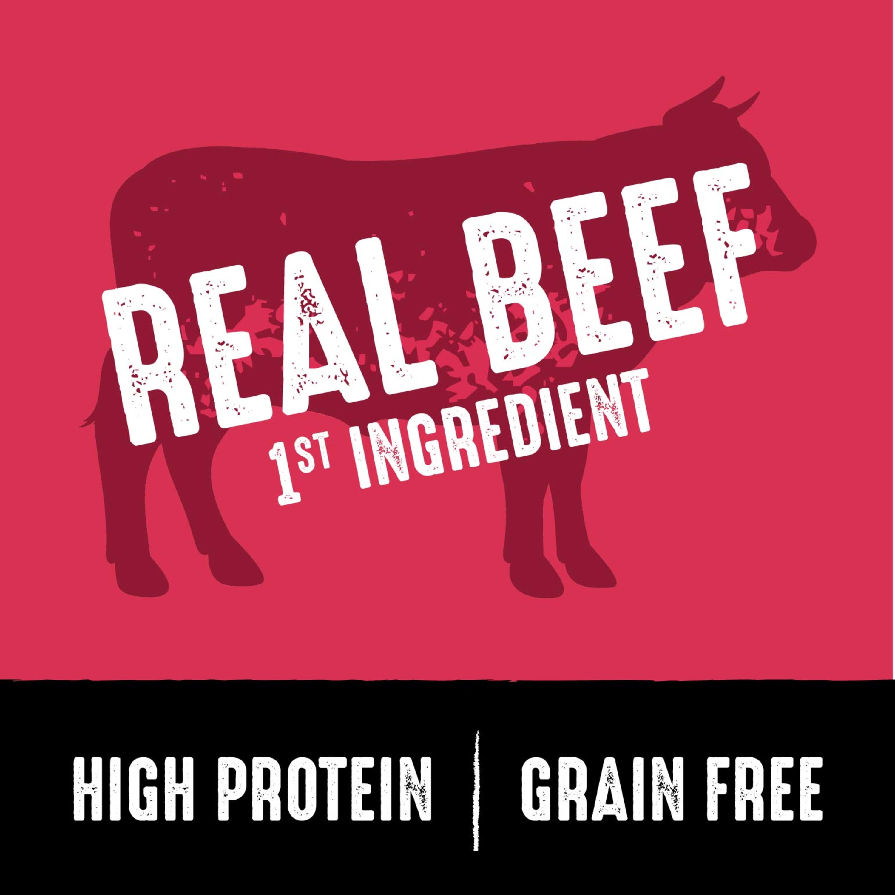 Free Shipping Crave Grain Free Adult Dry Dog Food With Protein From Beef 22 Lb. Bag Walmart