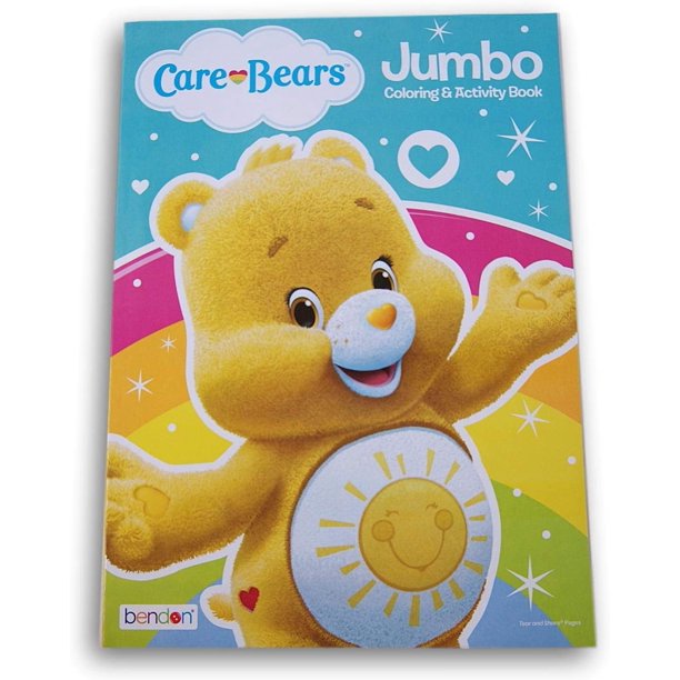Bendon Care Bears 96-Page Jumbo Coloring and Activity Book ...