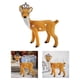 thumbnail image 1 of Lindo ciervo Figurine Modelo de animales Arte artesanía Cierre de ciervos Escultura Miniatura Juguetes Reno Estatua para el dormitorio Sala de K Soledad Estatuas de ciervos, 1 of 9