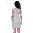 thumbnail image 3 of Moomaya Robes Sexy pour Femmes Paillettes Bodycon Sans Manches Mini Robe de Soirée, 3 of 7