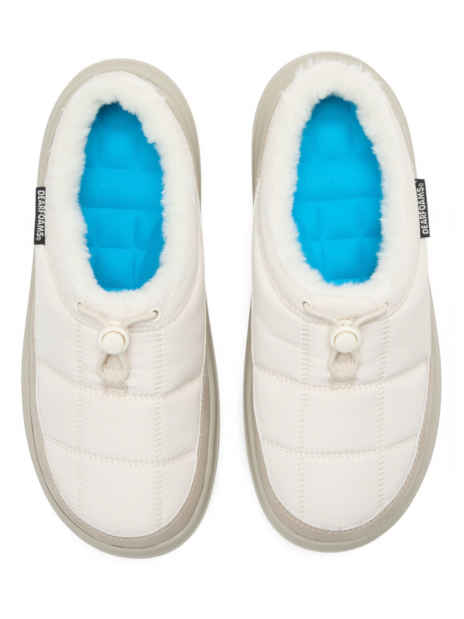 Dearfoams Cozy Comfort Women's Easymellow Bungee Strap Slip On Clog Shoe