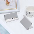 thumbnail image 4 of MasteelfCA 2pcs Stainless Steel Clips Multifunction Business Holder Practical Note Clamp Memo Clip (Silver), 4 of 8