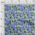thumbnail image 2 of oneOone Rayon Medium Purple Fabric Floral Craft Projects Decor Fabric Printed By The Yard 56 Inch Wide, 2 of 4