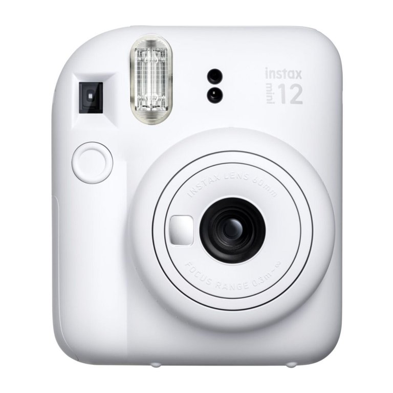 instax mini 11 フィルムカメラ ホワイト 本体　（＋フィルム２箱） Fujifilm Instax Mini 12 Instant Camera (White Clay) and Instax