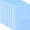 (100 Pack) Light Blue, variant on 100 Pack Two Pocket Plastic Translucent 3-Ring Hole Punch Folders, 11.5”L x 9.5”W for Filing / Storing Paper Work, Assorted Colors