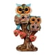 thumbnail image 3 of Figura de búho, adorno de resina, colección de animales, artesanía, esculturas de búho para la entrada Naranja, 3 of 9