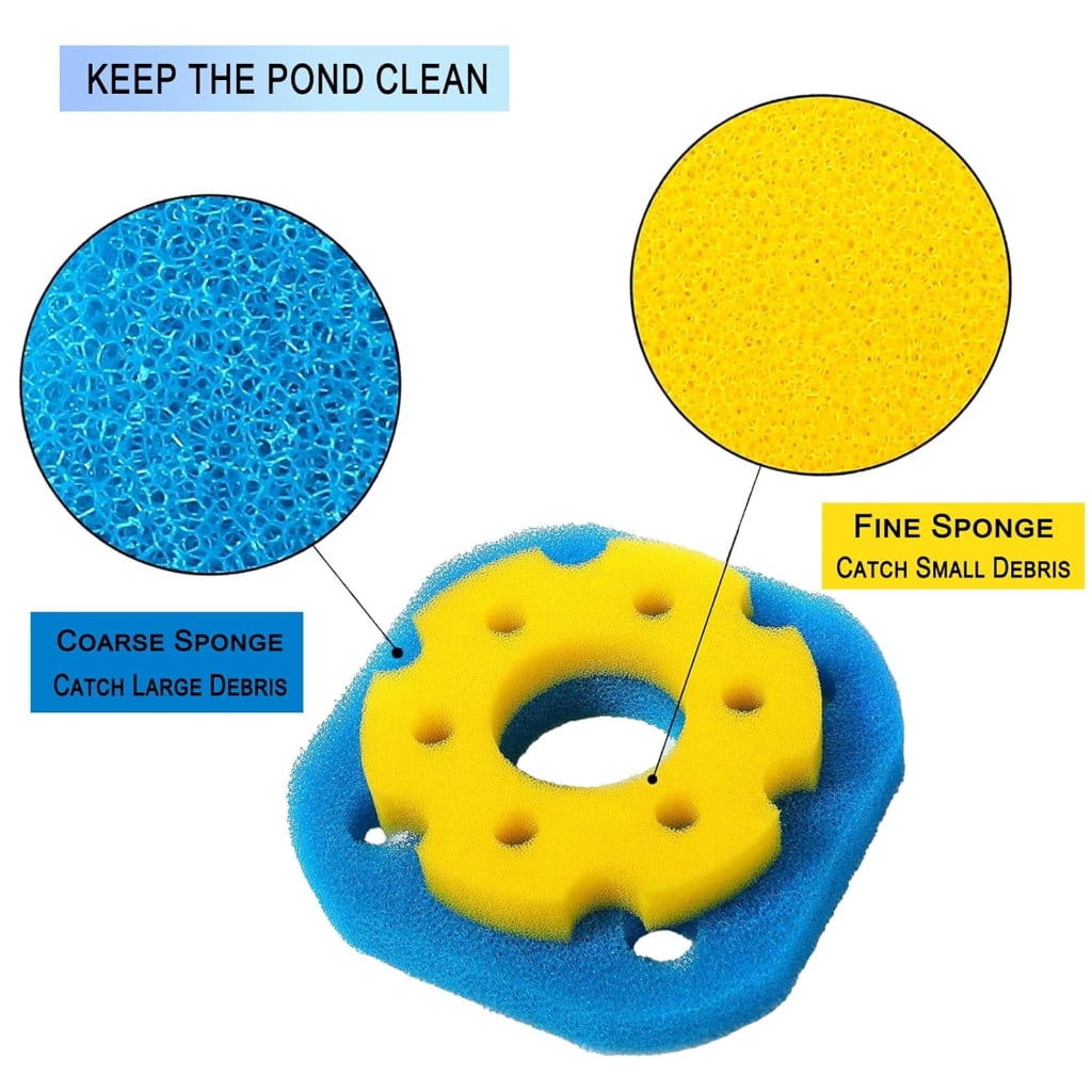 Pressure Pond Filter Media Pad Long Terms Sponge Filter Insert For CPF-250 CPF-180 Enhances Water Clear In Pond