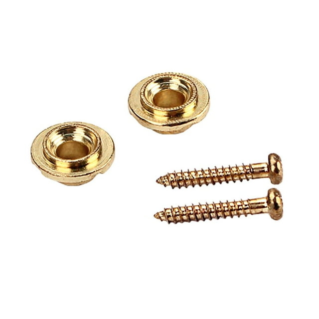 Guía de Cuerda de Bloqueo de de Cuerda forma Piezas con Tornillos para Accesorio de Guitarra Eléctrica ST