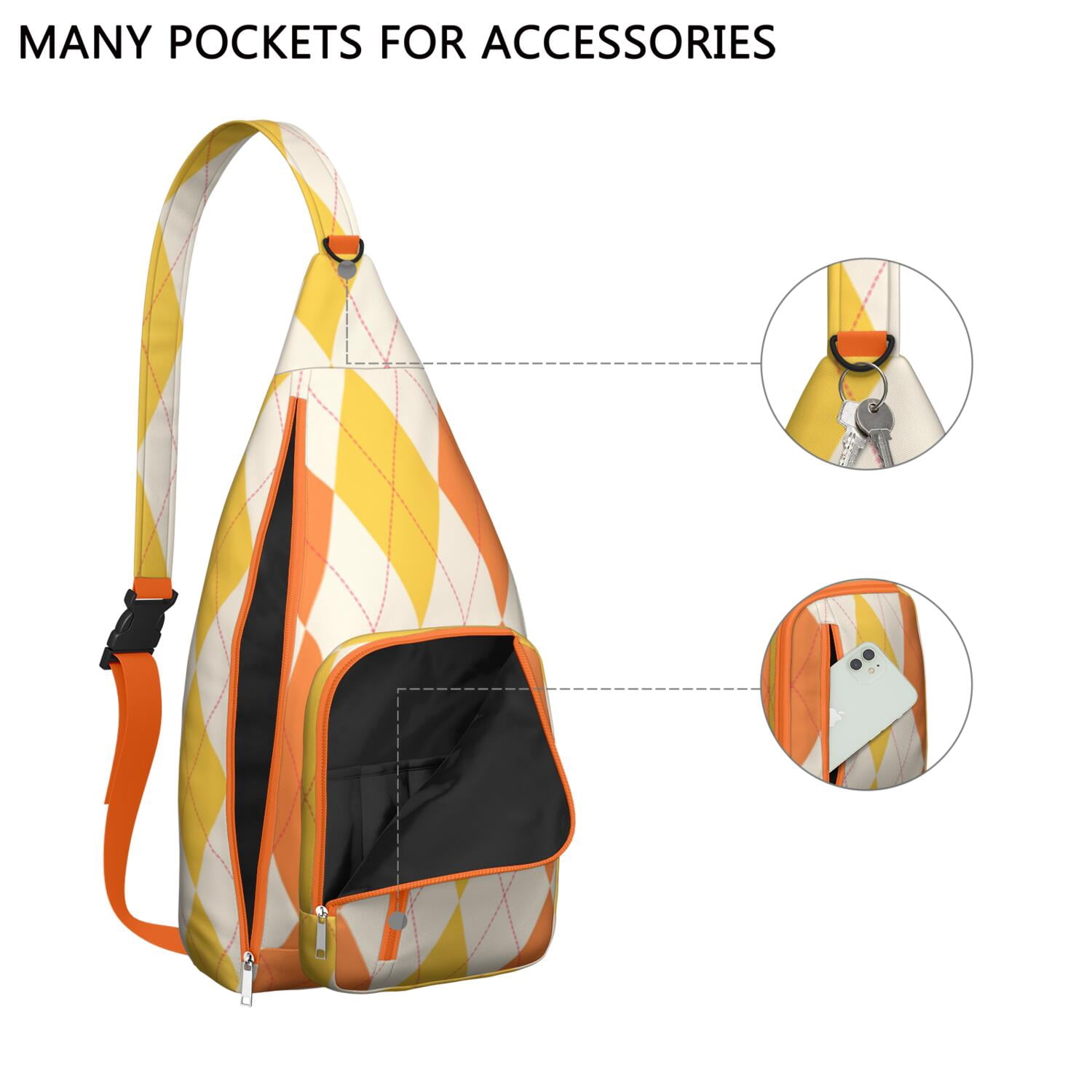 Vintage Style Checkered Backpack Purse for Women - Plaid Daypack with Multiple FORMRS Mini Backpack Purse for Women Quilted Travel Daypack  main image 2