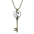 thumbnail image 1 of Mundo es inútil Llavero Collar Colgante Bandeja Cadena Embellecida Unbranded M, 1 of 3