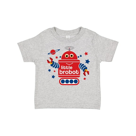 Inktastic Robot Little Brother Boys Toddler T-Shirt